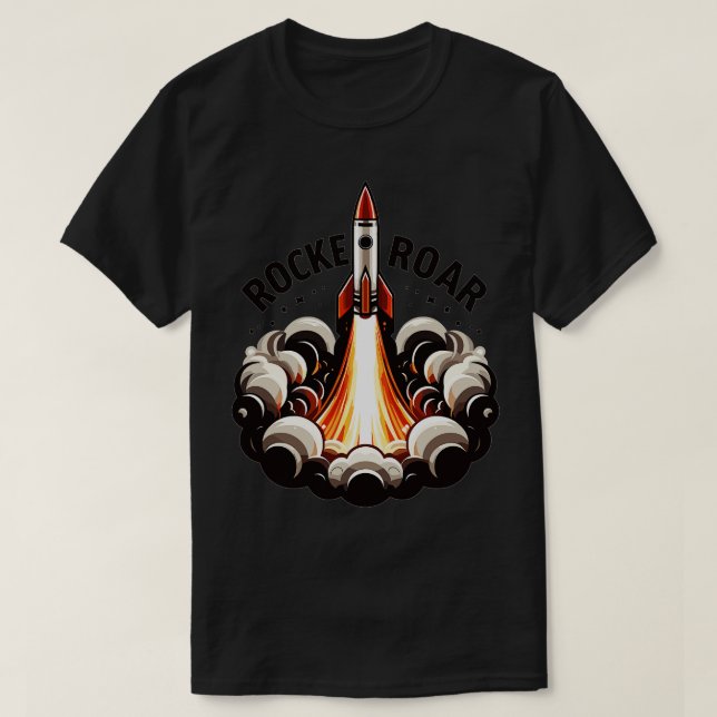 T-shirt Lancement de la fusée 1 (Design devant)