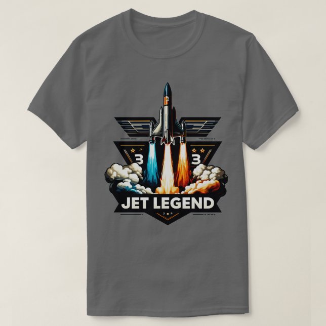 T-shirt Lancement de la fusée 2 (Design devant)