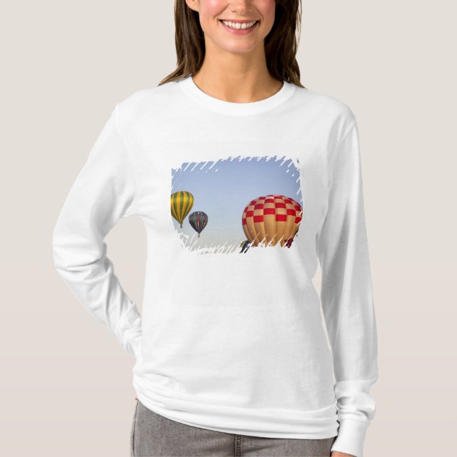 T-shirt Lancement de montgolfières (Devant)