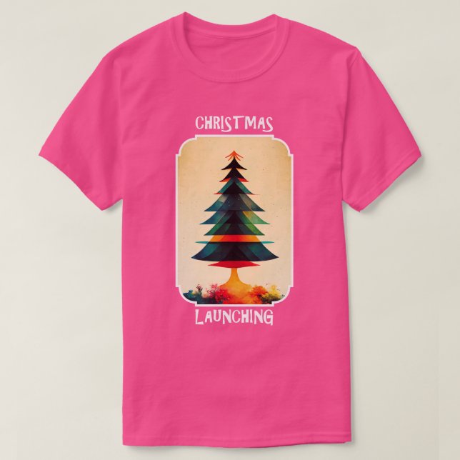 T-shirt Lancement de Noël (Design devant)