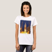 T-shirt Lancement de Rocket de vaisseau spatial de la NASA (Devant entier)