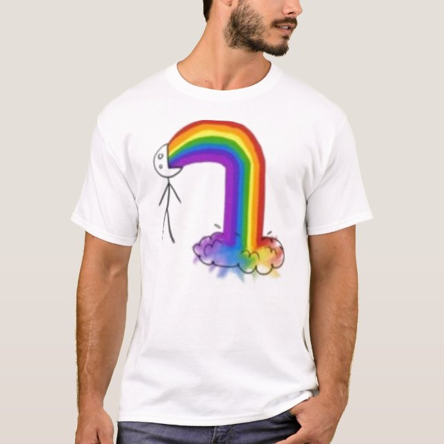 T-shirt Lancement des arcs-en-ciel (Devant)