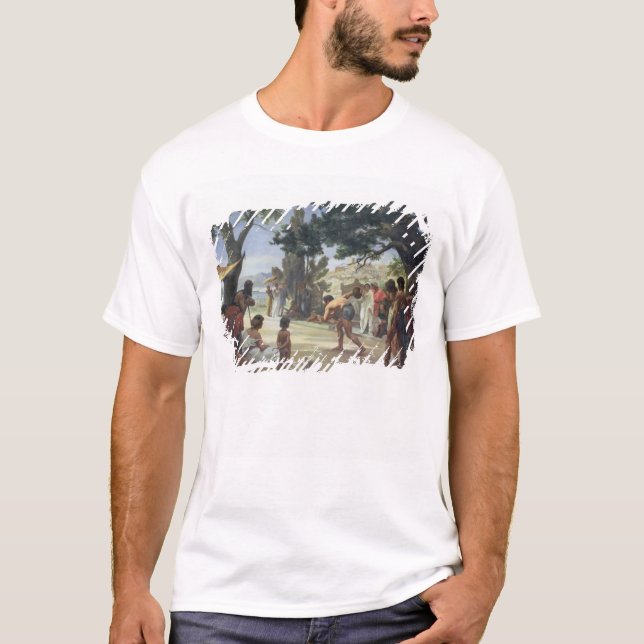 T-shirt Lancement du disque, 1875 (Devant)