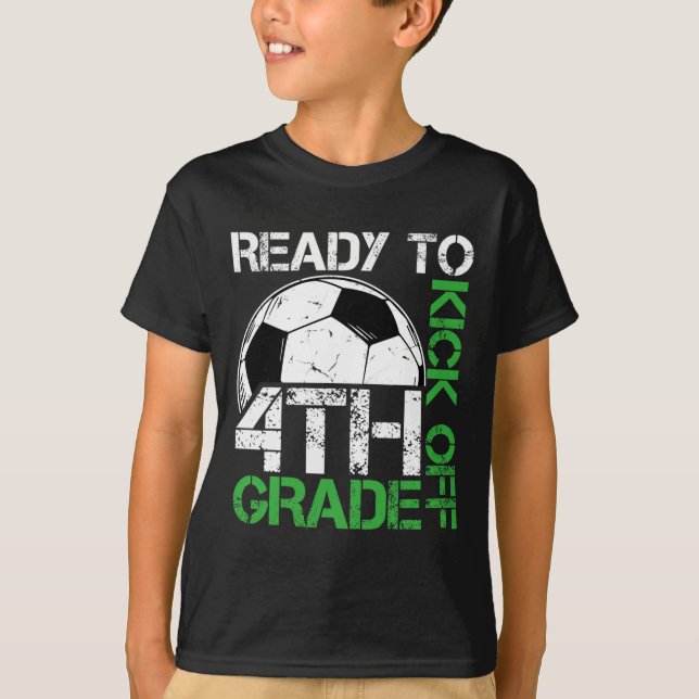 T-shirt Lancement D'Un Enseignant De 4E Année Premier Jour (Devant)