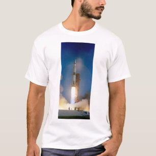 T-shirt Lancement Vintage de Saturn V Apollo 11