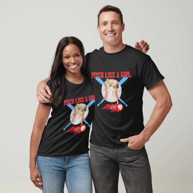 T-shirt Lancer comme une fille (Unisexe)