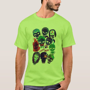 T-shirt Lancer de groupe du peloton de suicide