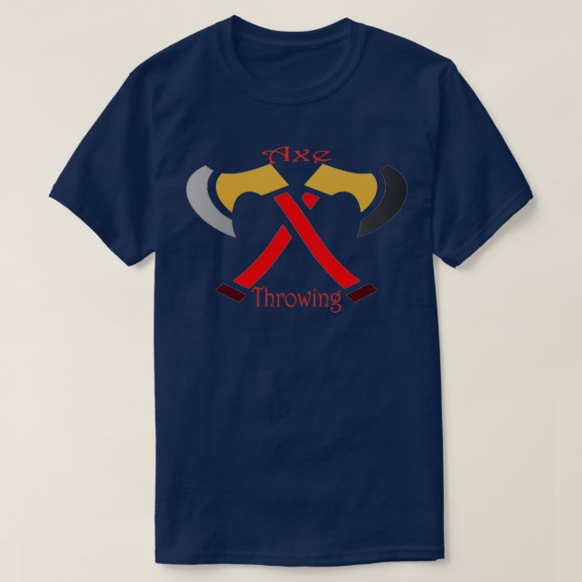 T-shirt lancer de hache 30 (Design devant)