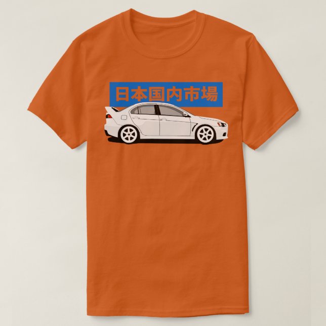 T-shirt Lancer Evo X (Design devant)