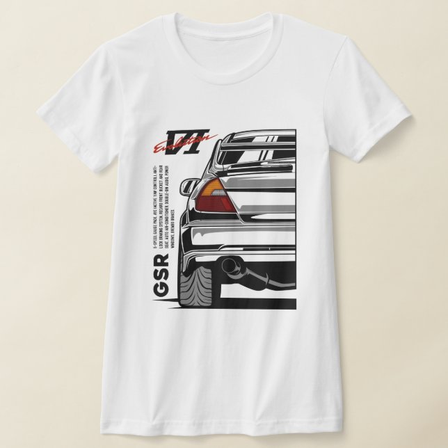 T-shirt Lancer Evolution VI GSR (Poser)