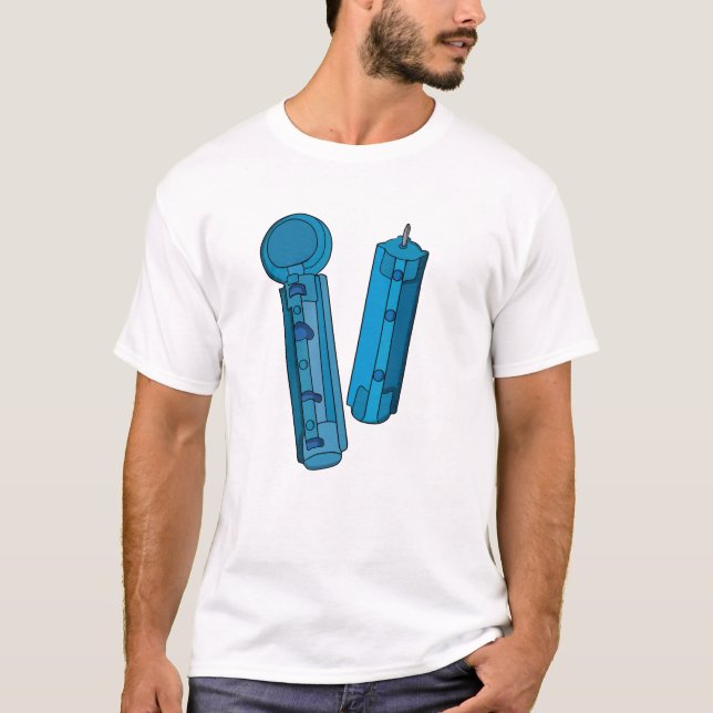 T-shirt Lancettes pour test de glycémie (Devant)