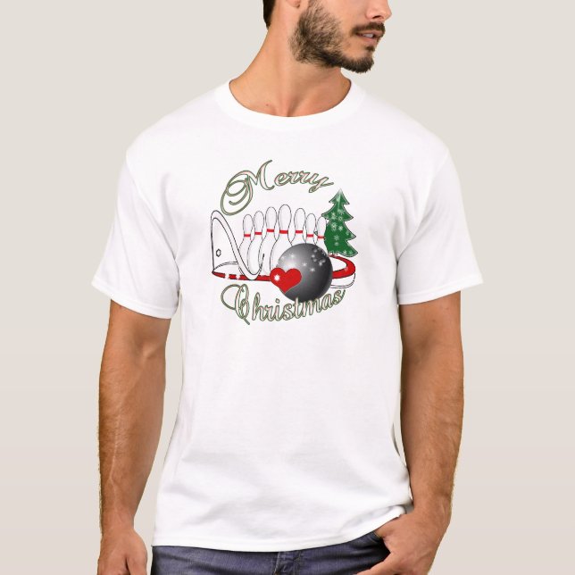 T-SHIRT LANCEUR/JOYEUX NOËL DE ROULEMENT (Devant)