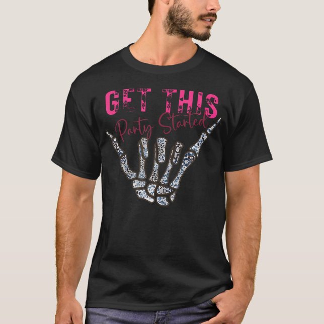 T-shirt Lancez cette fête (Devant)
