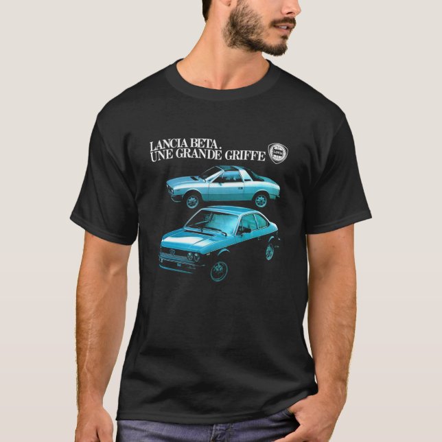T-SHIRT LANCIA BETA COUPE (Devant)