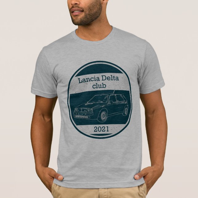 T-shirt Lancia Delta (Devant)