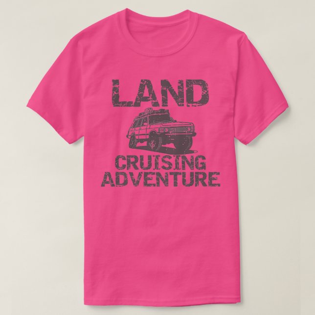 T-shirt Land Cruise Adventure 4WD (Design devant)