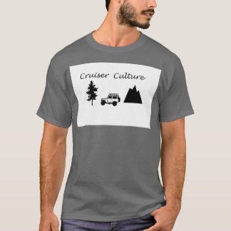 T-shirt Land cruiser Voiture Culture