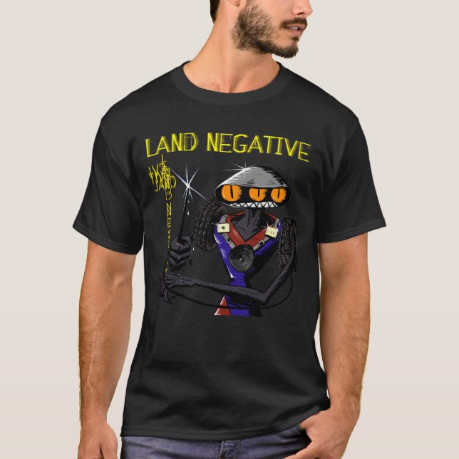 T-shirt Land Negative : Le Yardman (Devant)