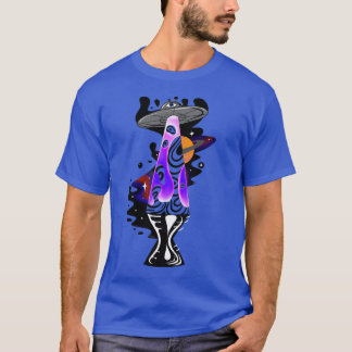 T-shirt Land Negative Space Lava Lamp