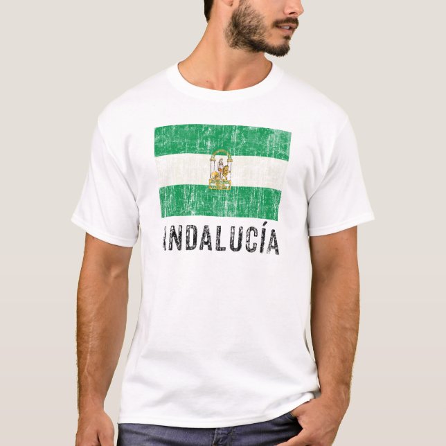 T-shirt L'Andalousie vintage (Devant)