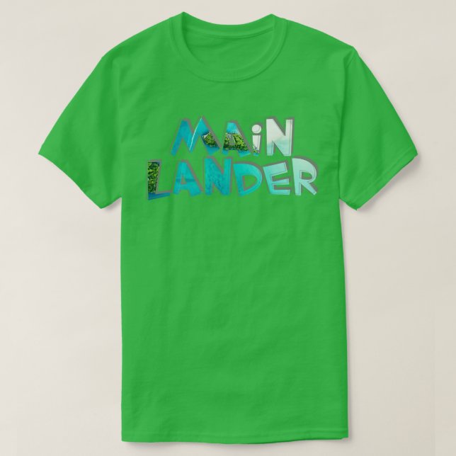 T-shirt Lander principale (Design devant)
