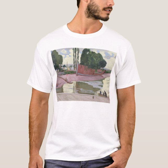 T-shirt Landerneau River, 1924 (Devant)