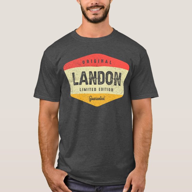 T-shirt Landon Nom personnalisé - Landon (Devant)