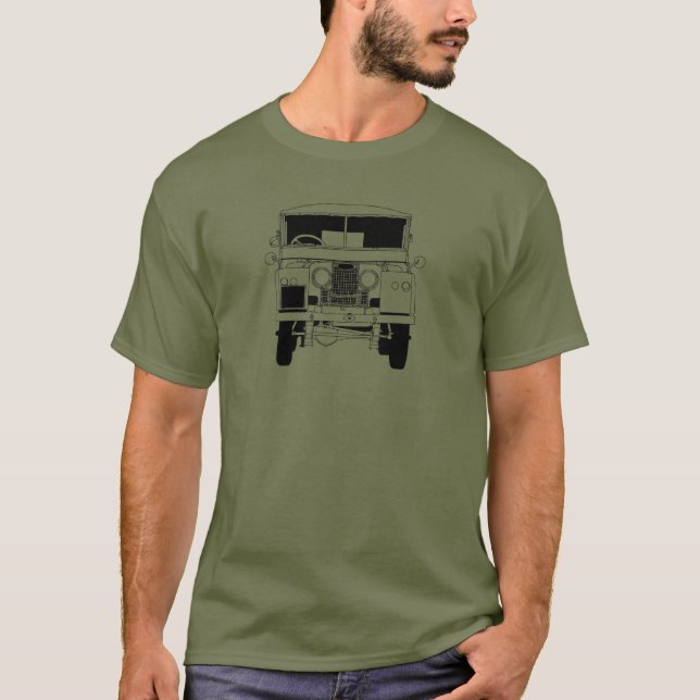 T-shirt LandRover 80 Series 1 (Devant)