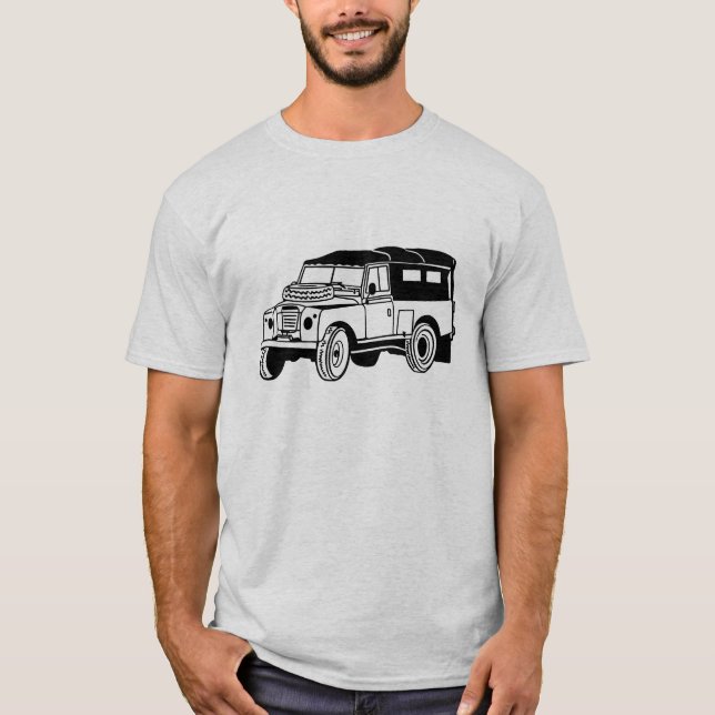 T-Shirt Landrover Series III (Devant)
