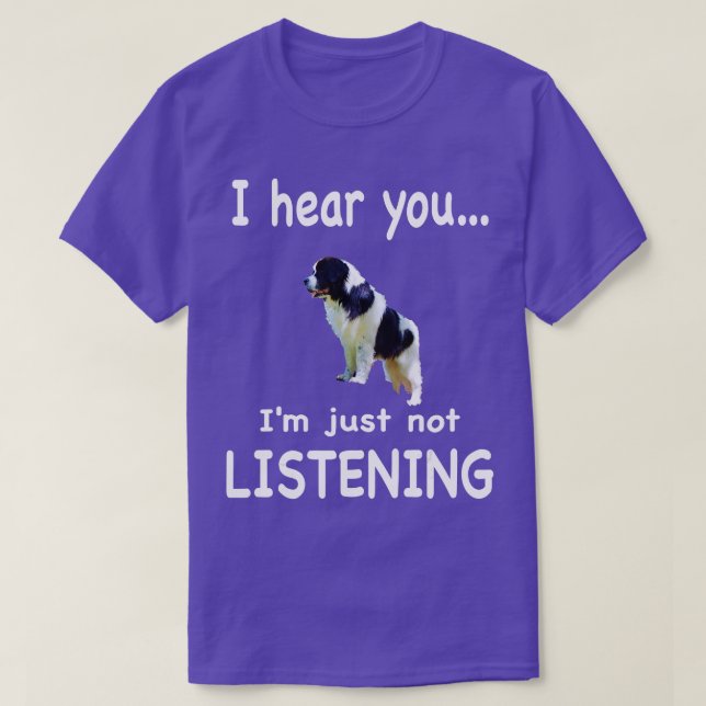 T-shirt Landseer Dog Landseer (Design devant)
