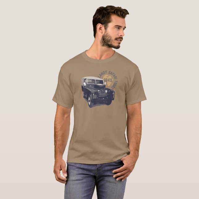 T-shirt Landy Safari Tours (Devant entier)
