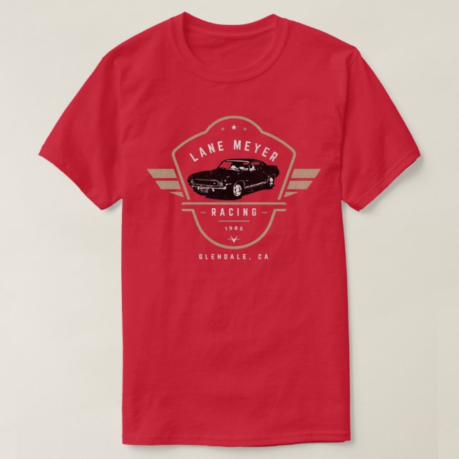 T-shirt Lane Meyer Racing 1985 (Design devant)