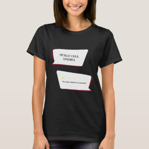 T-shirt L'Anémie Des Cellules De Faucille Revoit Très Mauv