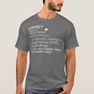 T-shirt Laney Nom Laney Définition Laney Nom Femme Lane