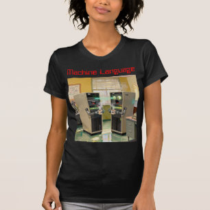 T-shirt « Langage Machine » - Technologie humoristique