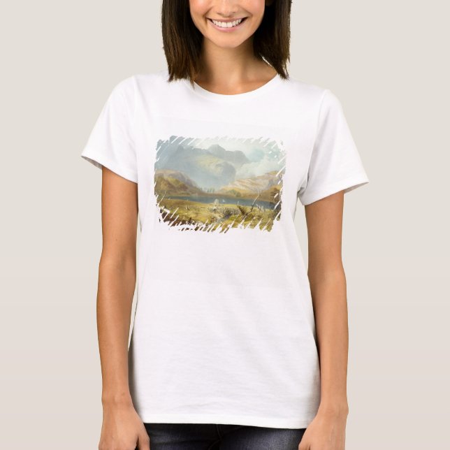 T-shirt Langdale Pikes, from 'The English Lake (Devant)