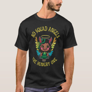 T-shirt L'ange de la faim chantant, l'équipe d'anniversair