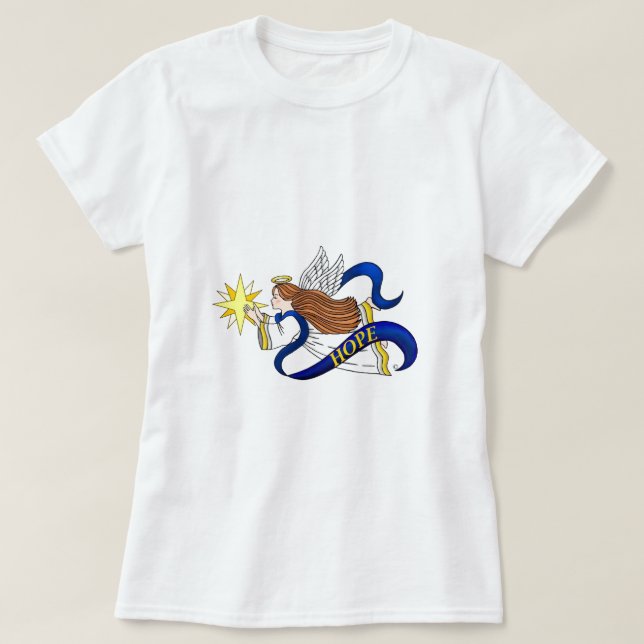T-shirt "L'ange de l'espoir" (Design devant)