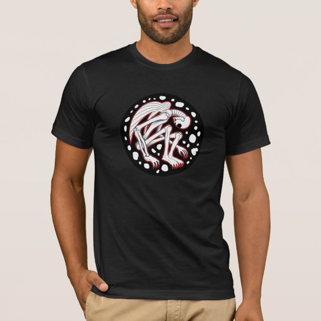 T-shirt L'ange enterré (Devant)