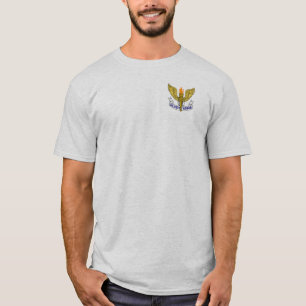 T-shirt L'ange vintage des hommes de commutateur s'envole