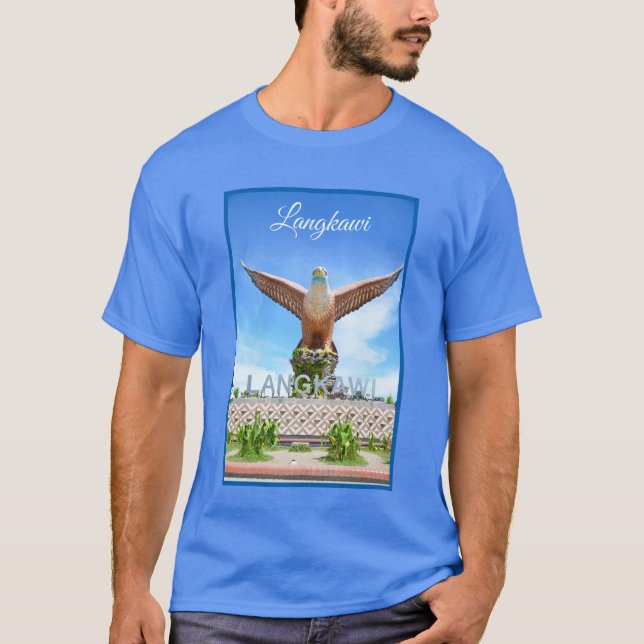 T-shirt Langkawi Eagle Statue Malaisie Vacation Souvenir (Devant)