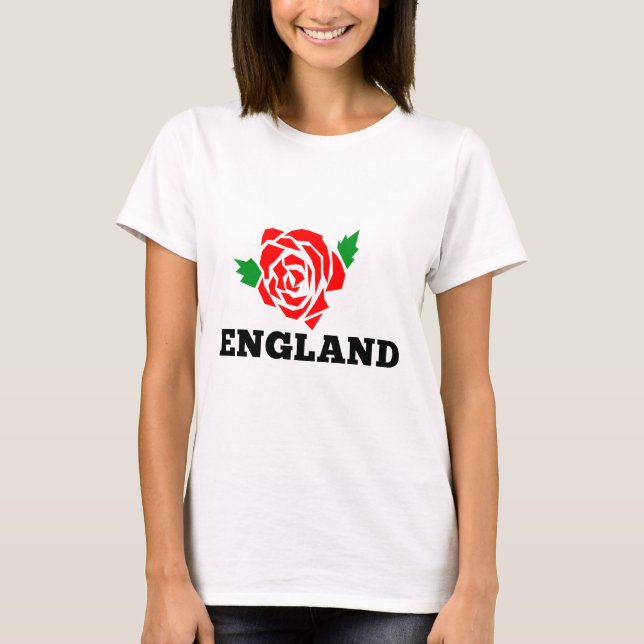 T-shirt L'anglais de l'Angleterre de rugby s'est levé (Devant)