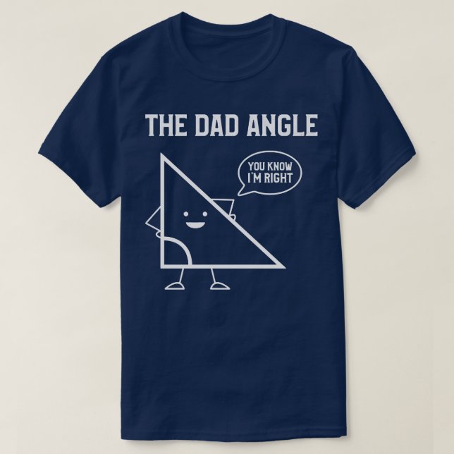T-shirt L'Angle Papa, Tu Le Connais. (Design devant)