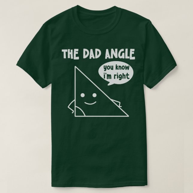 T-shirt L'Angle Papa, Tu Le Connais. (Design devant)