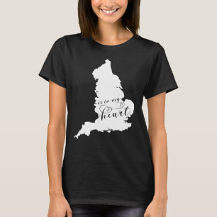 T-shirt L'Angleterre est dans mon coeur