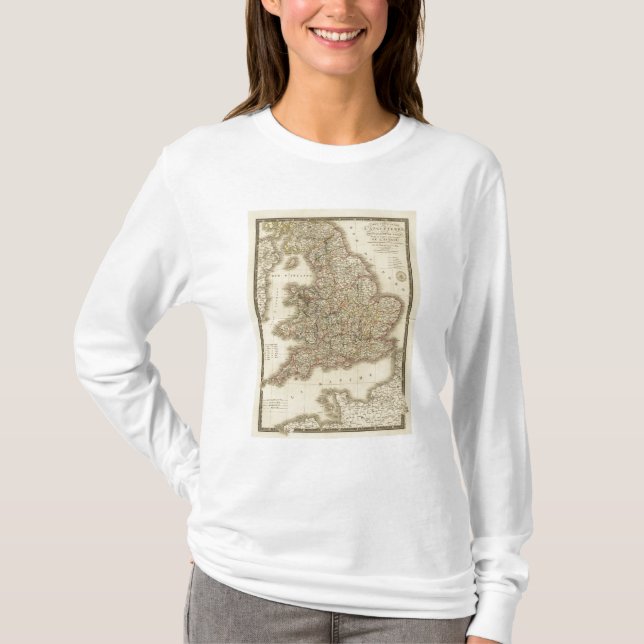 T-shirt L'Angleterre, Pays de Galles (Devant)