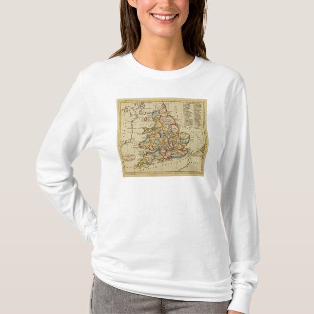 T-shirt L'Angleterre, Pays de Galles 6 (Devant)