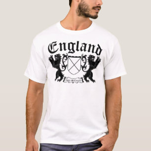 T-shirt L'Angleterre pour des bras de roi et de manteau O