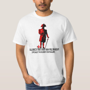 T-shirt L'Angleterre prévoit