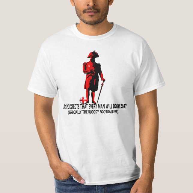 T-shirt L'Angleterre prévoit (Devant)